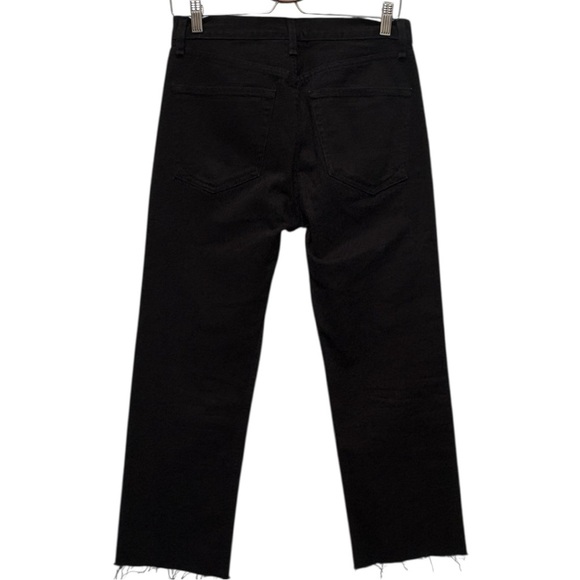 Rag & Bone Straight Leg Jeans Black Size 26 - Picture 2 of 8
